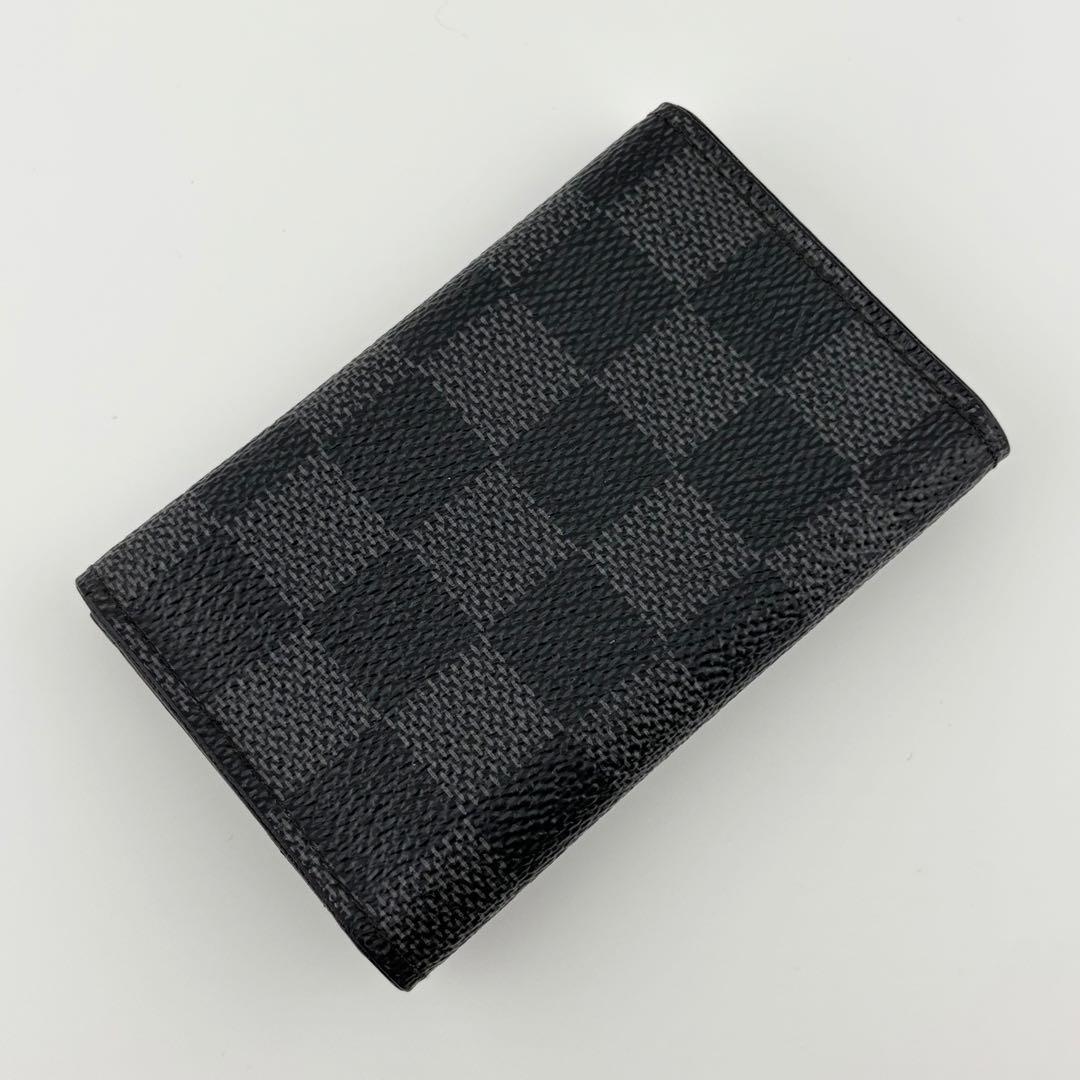 超美品✨ルイヴィトン ダミエ グラフィット ミュルティクレ6 キーケース6 連