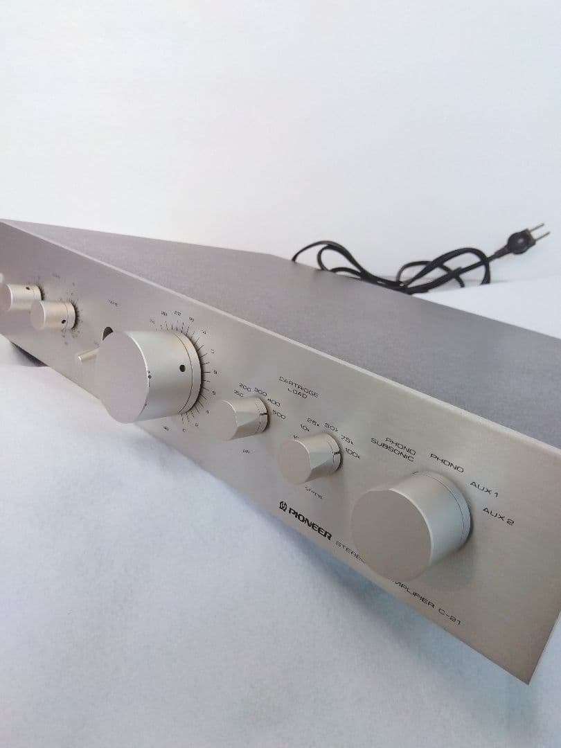 ✨️レトロ✨️1978年製 Pioneer C-21 プリ アンプ