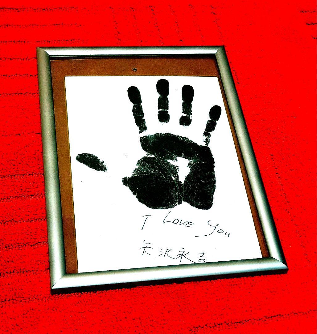 チコお取り置き品！矢沢永吉/直筆日付入り希少価値なサイン色紙