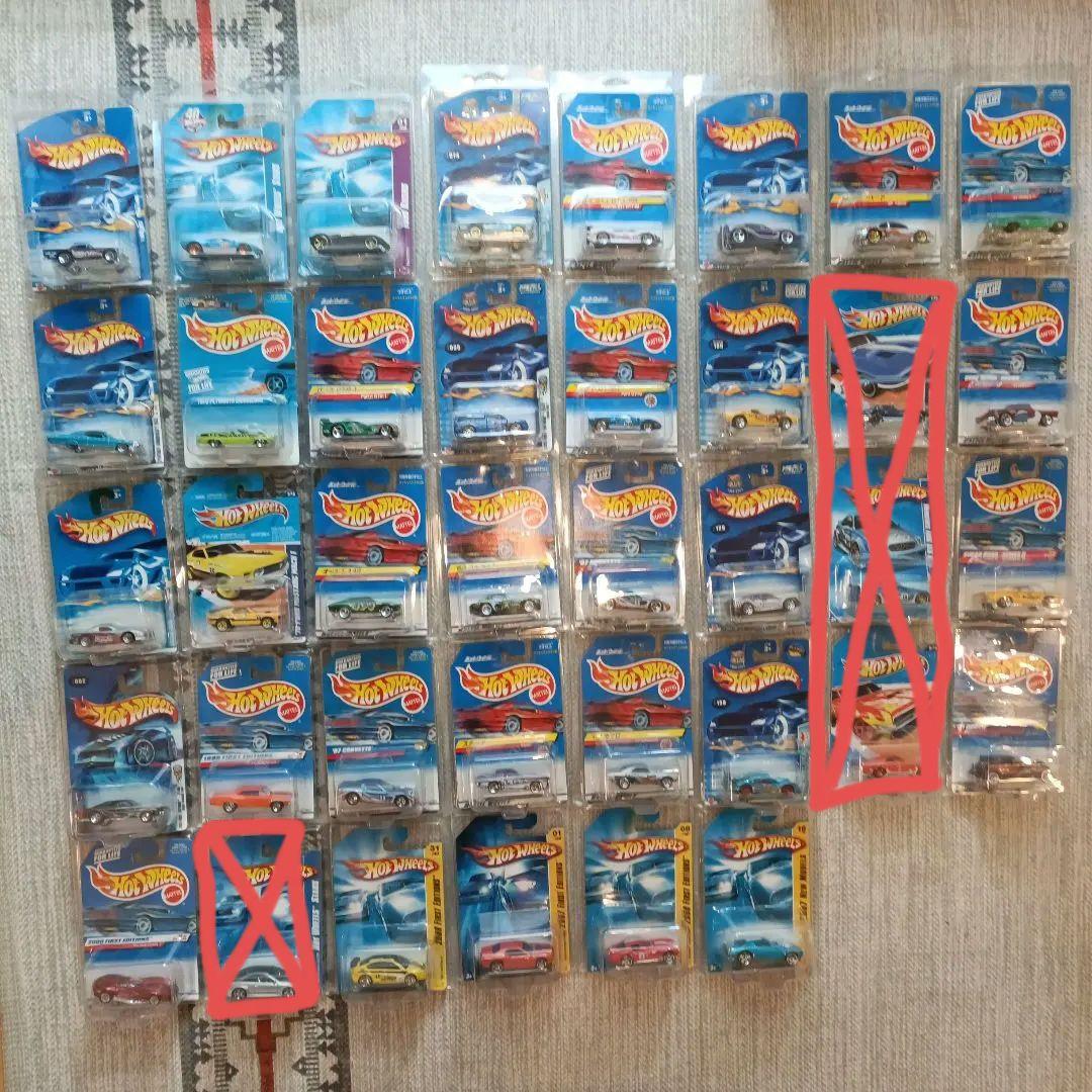 ★【未開封プチレア品】 Hot Wheels ホットウィール ミニカー 34台