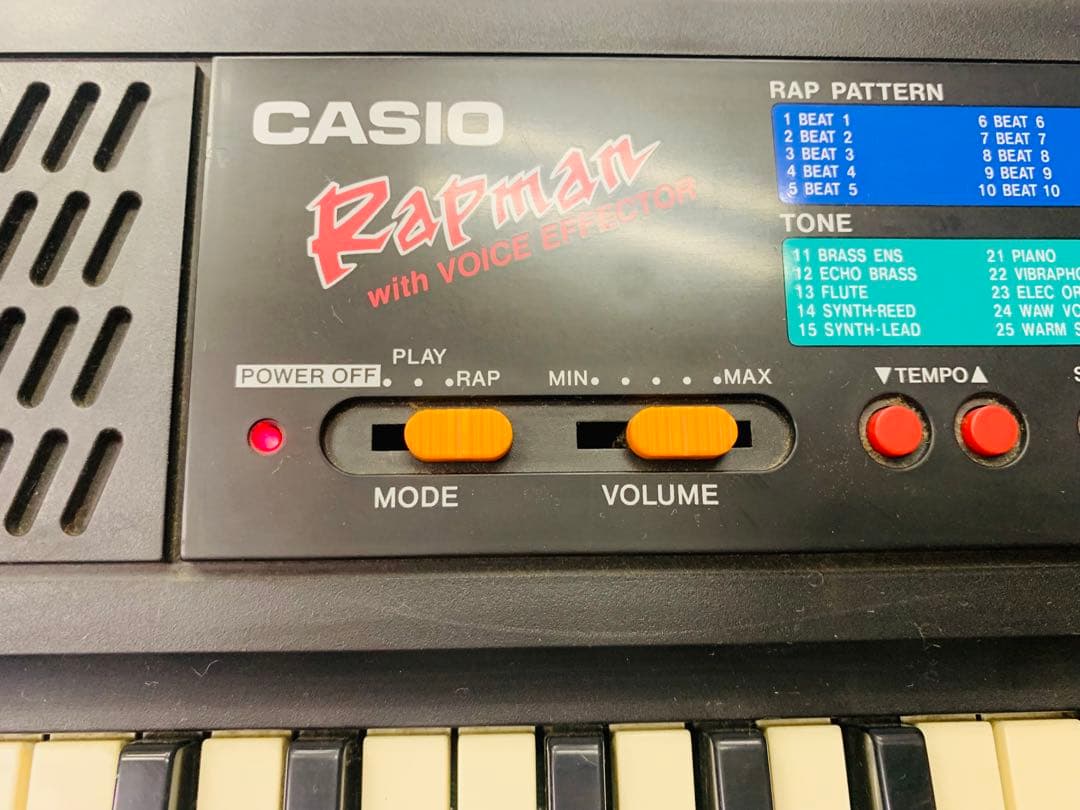 CASIO Rapman カシオ　ラップマン　 キーボード