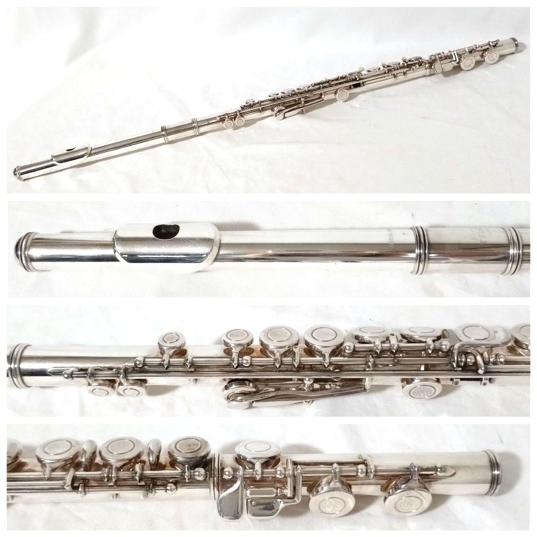 美品　Nikkan　YFL-31　フルート　頭部管銀製　Eメカ付き　YFL31