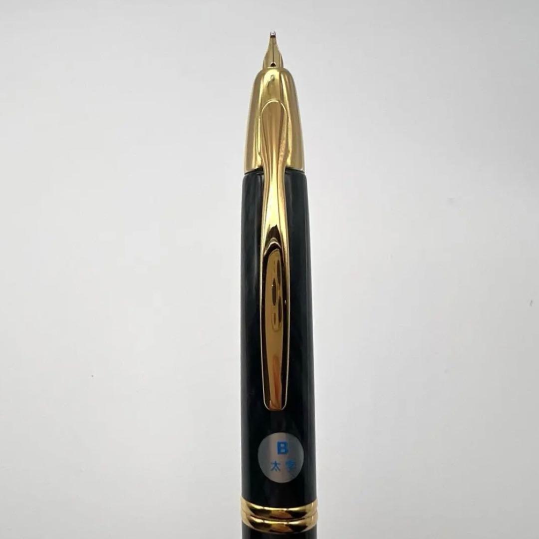 PILOT CAPLESS Black-marble 万年筆 Ｂ18k 01