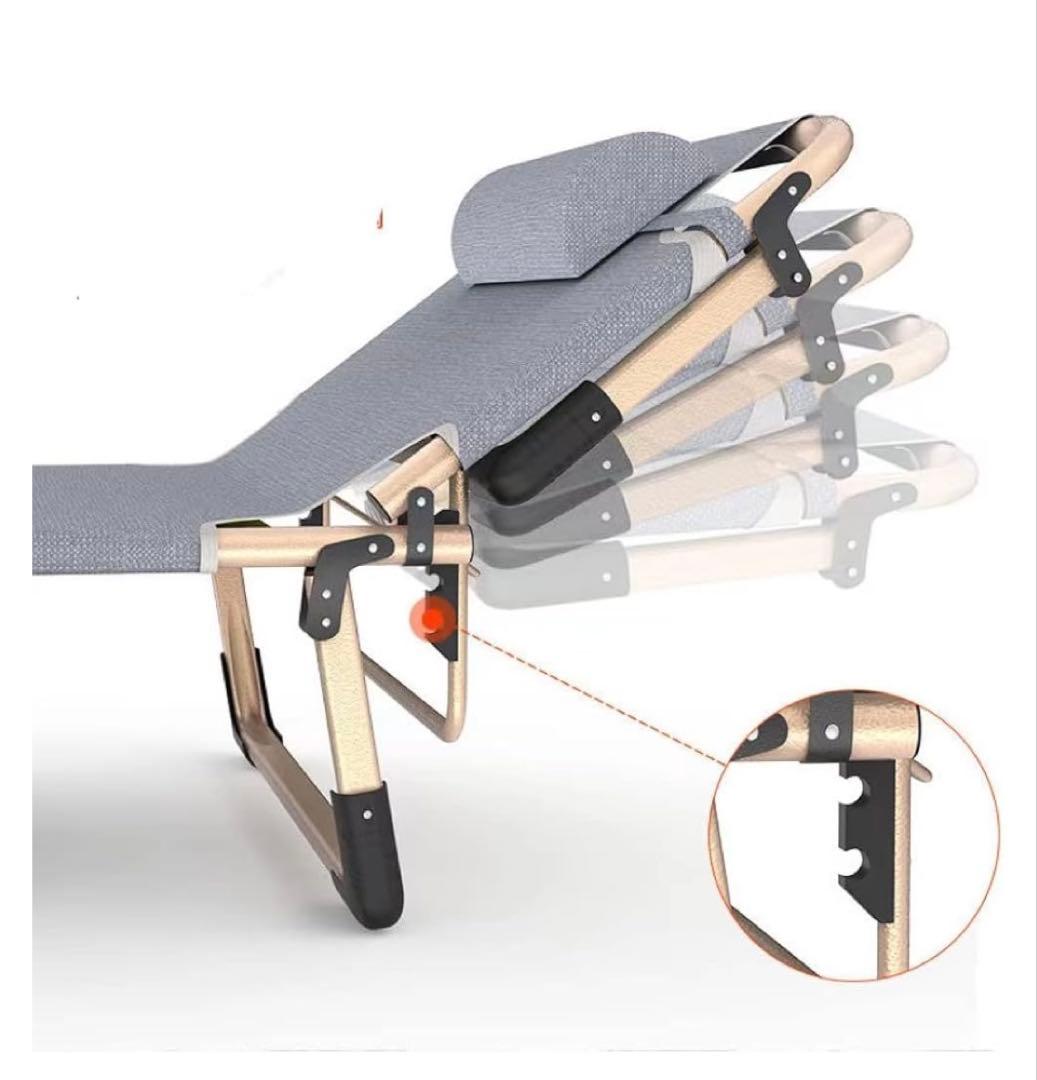 簡易ベッド 折り畳みベッド ソファーベッド シングル コンパクト グレー