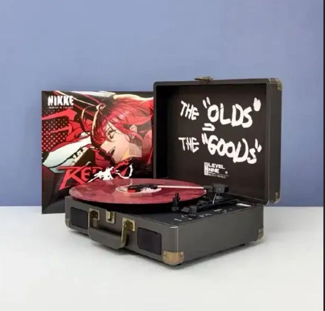 【韓国限定】レッドフード LPプレイヤーセット ターンテーブル 勝利の女神ニケ