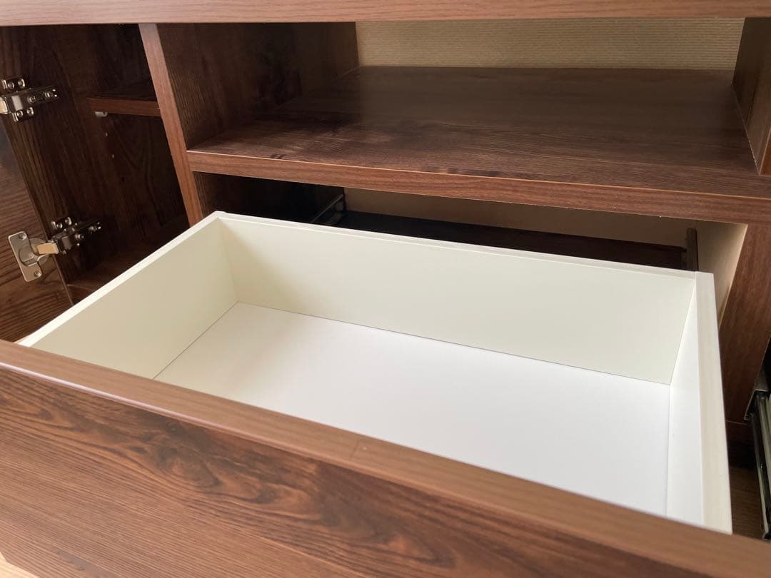 【送料込:12/7まで出品】LOWYA テレビボード ブラウン 160cm