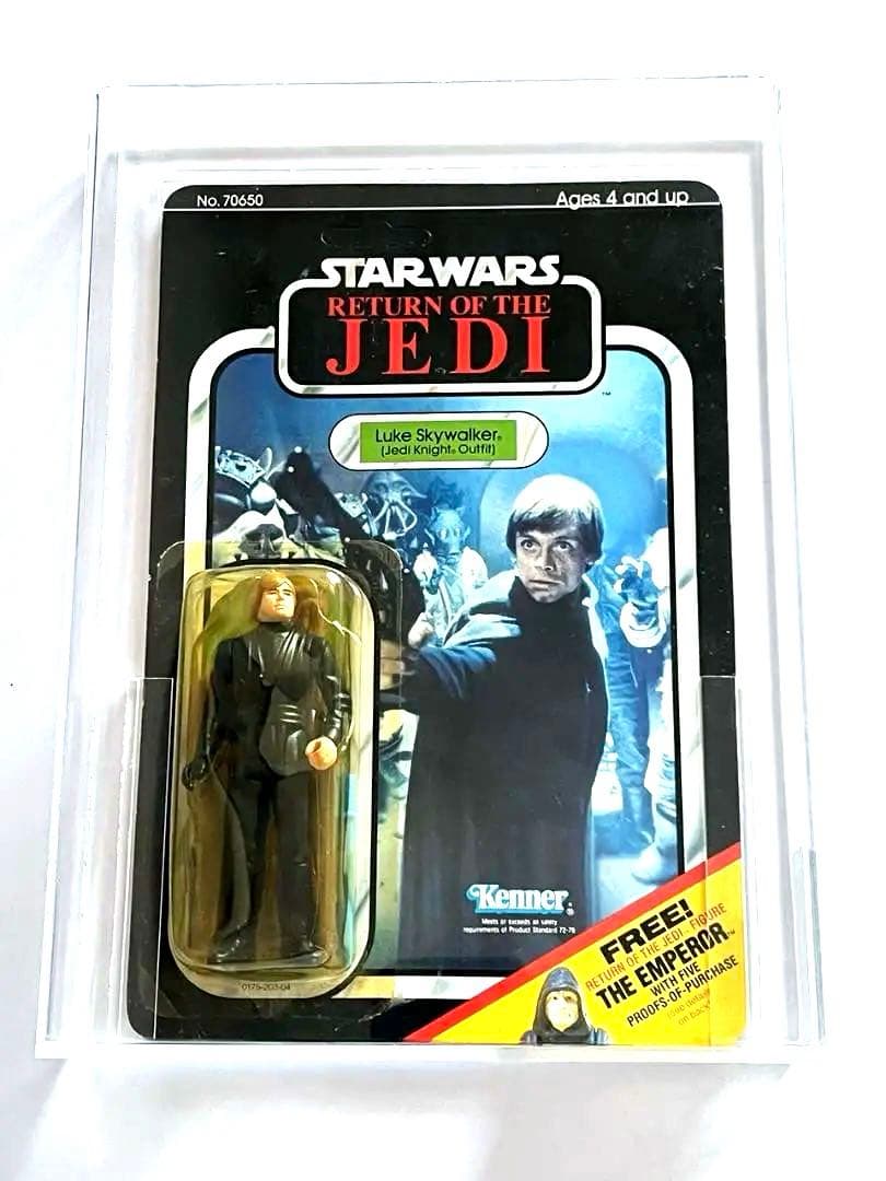 【AFA鑑定】ケナーLuke Jedi Knight Outfitブルーセーバー