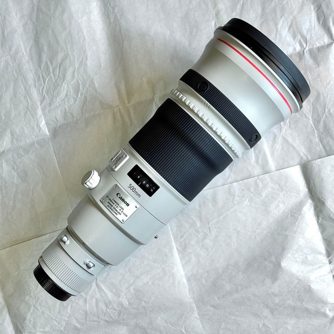 キャノン大口径単焦点レンズ EF500mm F4L IS II USM
