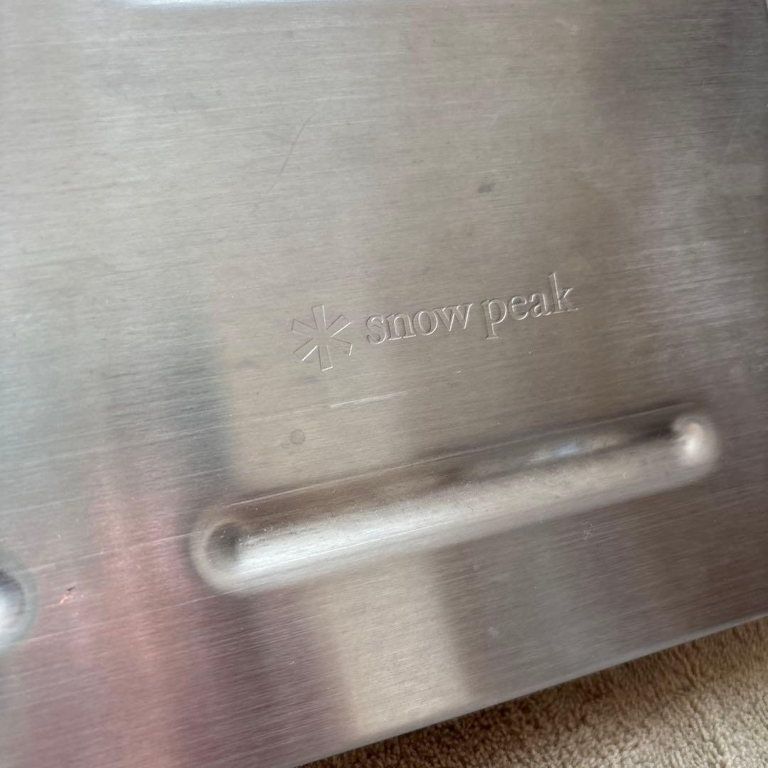 スノーピーク　Myテーブル　ステンレストップ