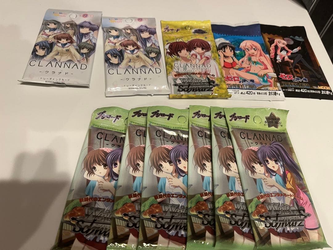 clannad ゼロの使い魔カードセット