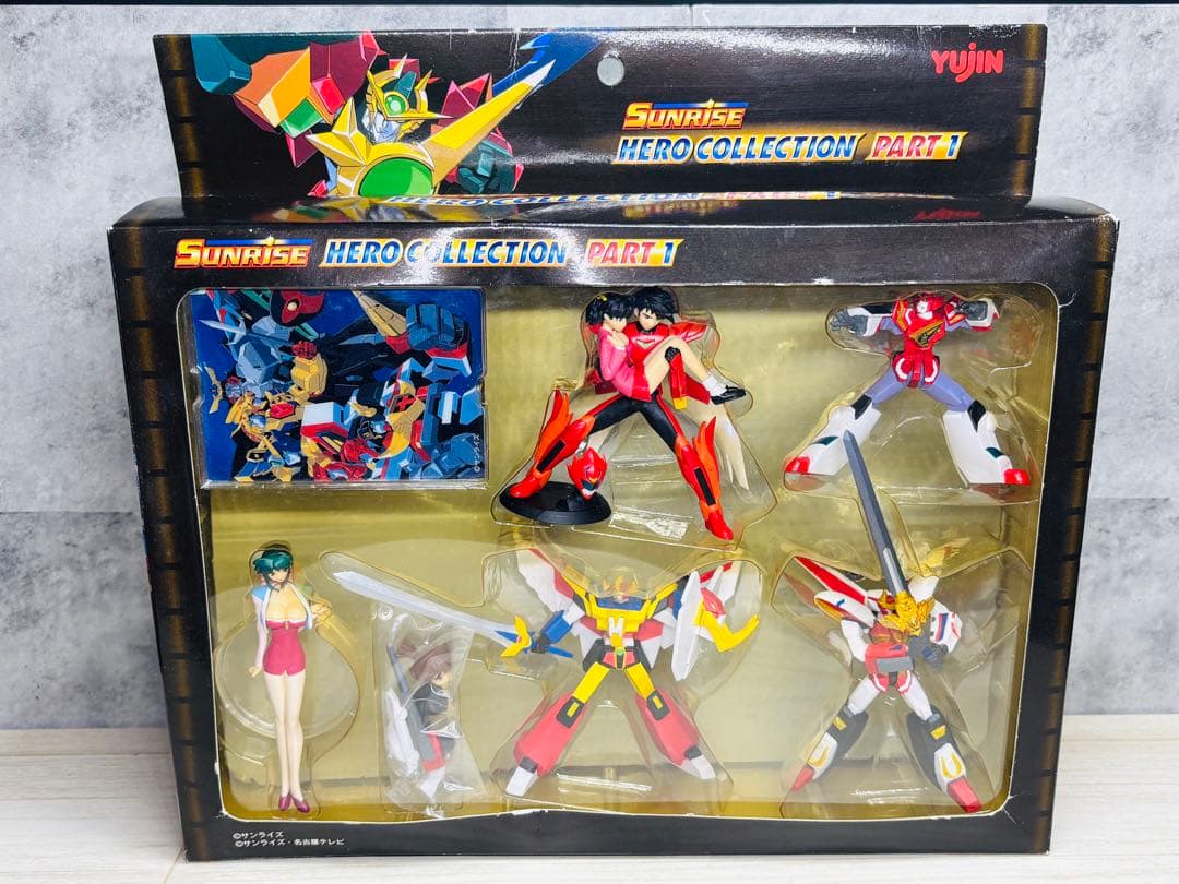 サンライズ ヒーローコレクション パート１ yujinユージン　ロボアニメ
