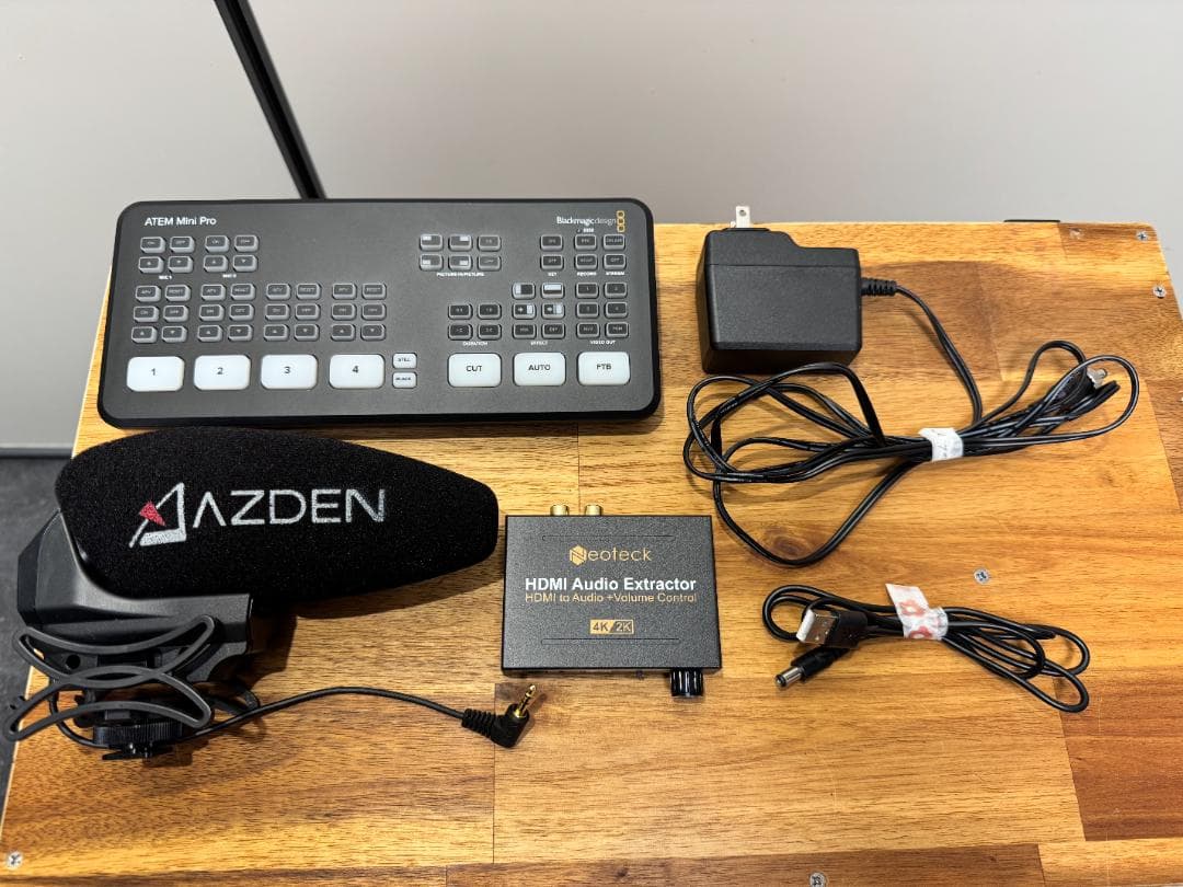 その他 ATEM Mini Pro & Audio Extractor + SMX-30