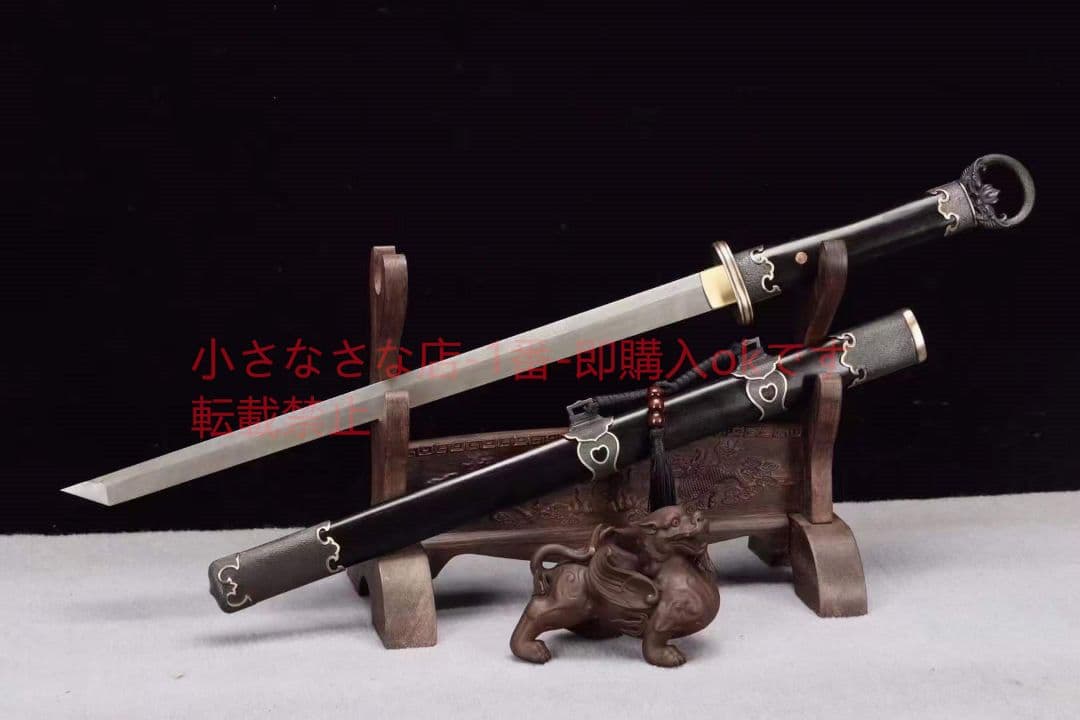 20寸銅装ねじれねじれ溶接ビードリングヘッド唐刃 唐剣 模造刀·模擬刀 居合刀