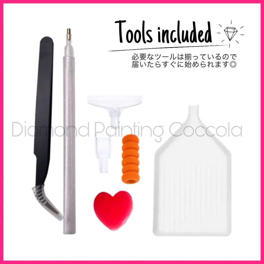 Happy Paint ダイヤモンドアート A3 おしゃれ カラフル 自由／64