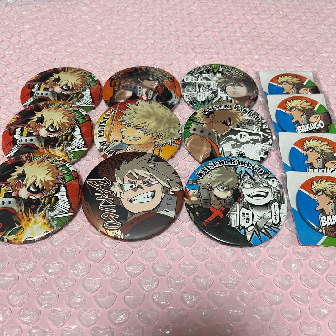 爆豪勝己 缶バッジ 原作