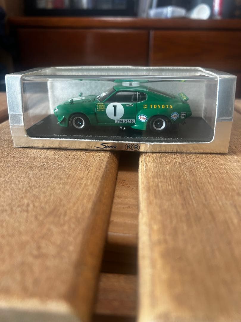 トヨタ セリカターボミニカー 1/43グリーン