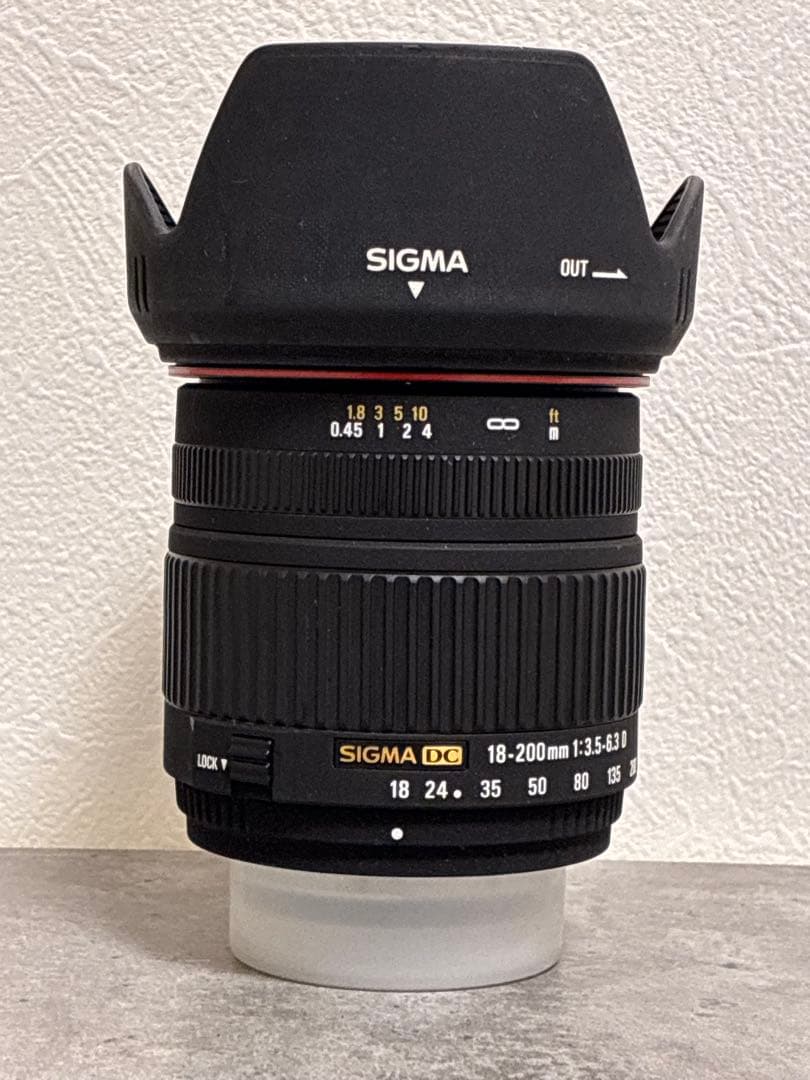 ⭐️美品⭐️シグマ SIGMA DC 18-200mm F3.5-6.3D ニコン用