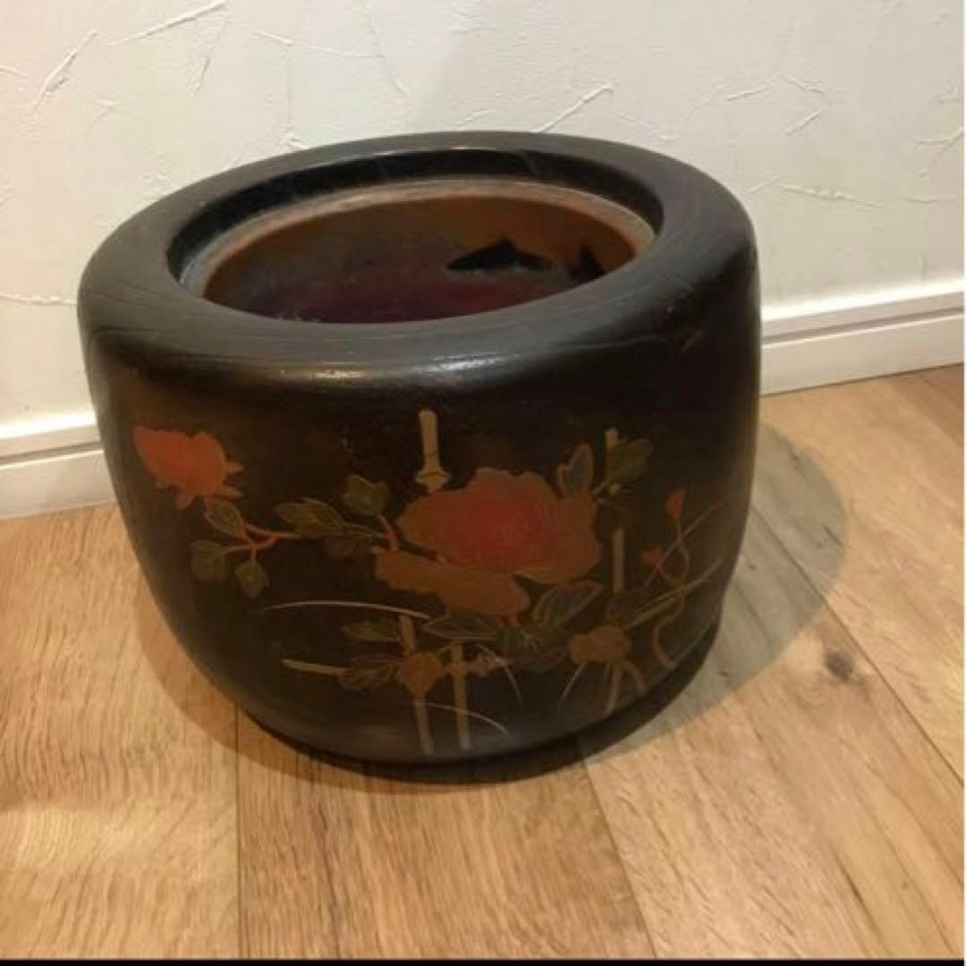 12月15日まで桐漆工芸上坂　火鉢♡アンティーク♡お洒落