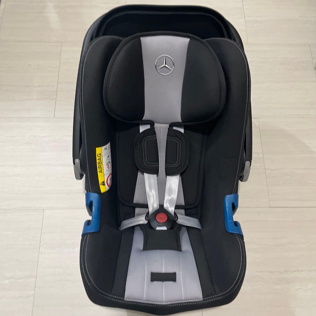 Mercedes ベビーシート ブラック/グレー