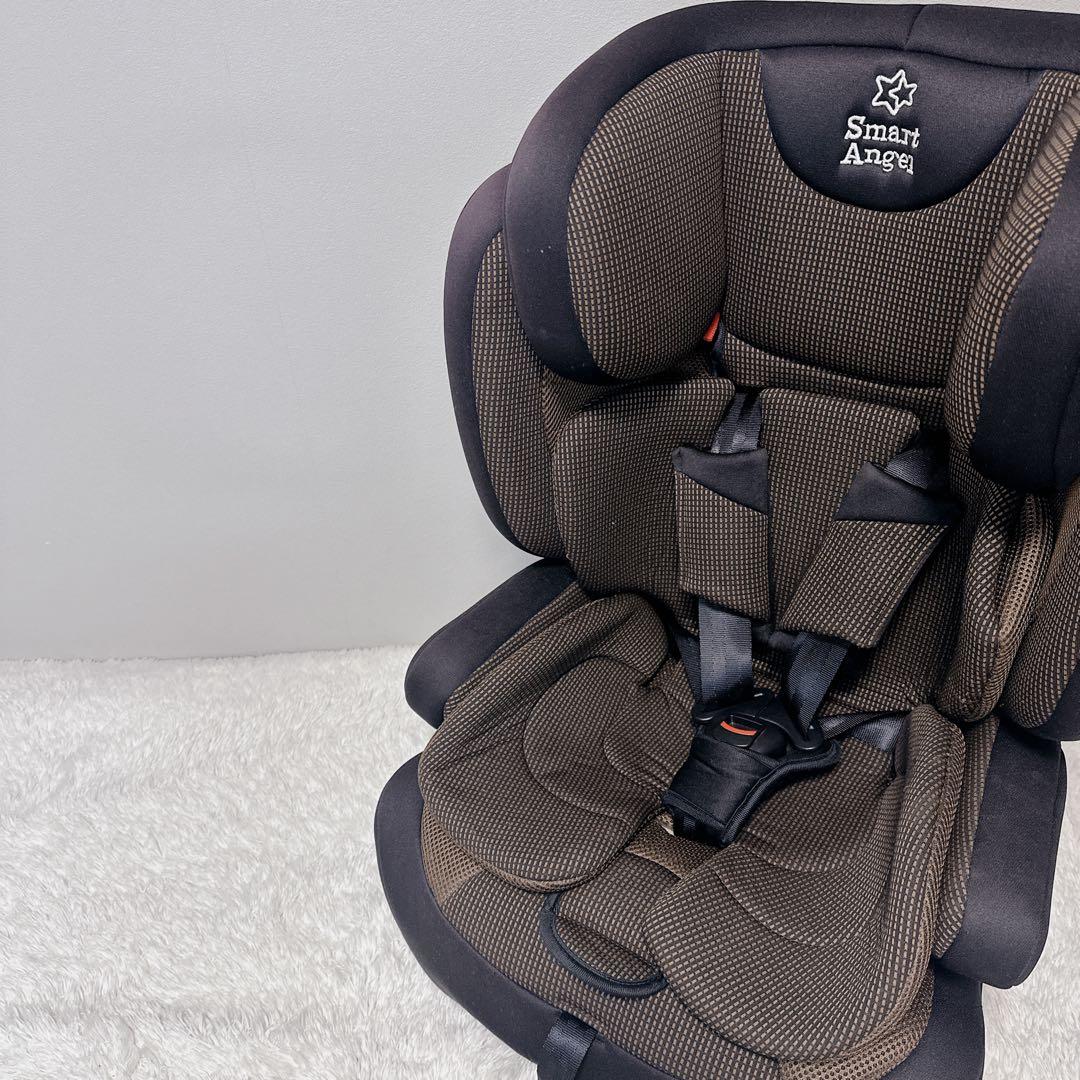 美品　スマートエンジェル　ハーネスジュニア　FIX　isofix