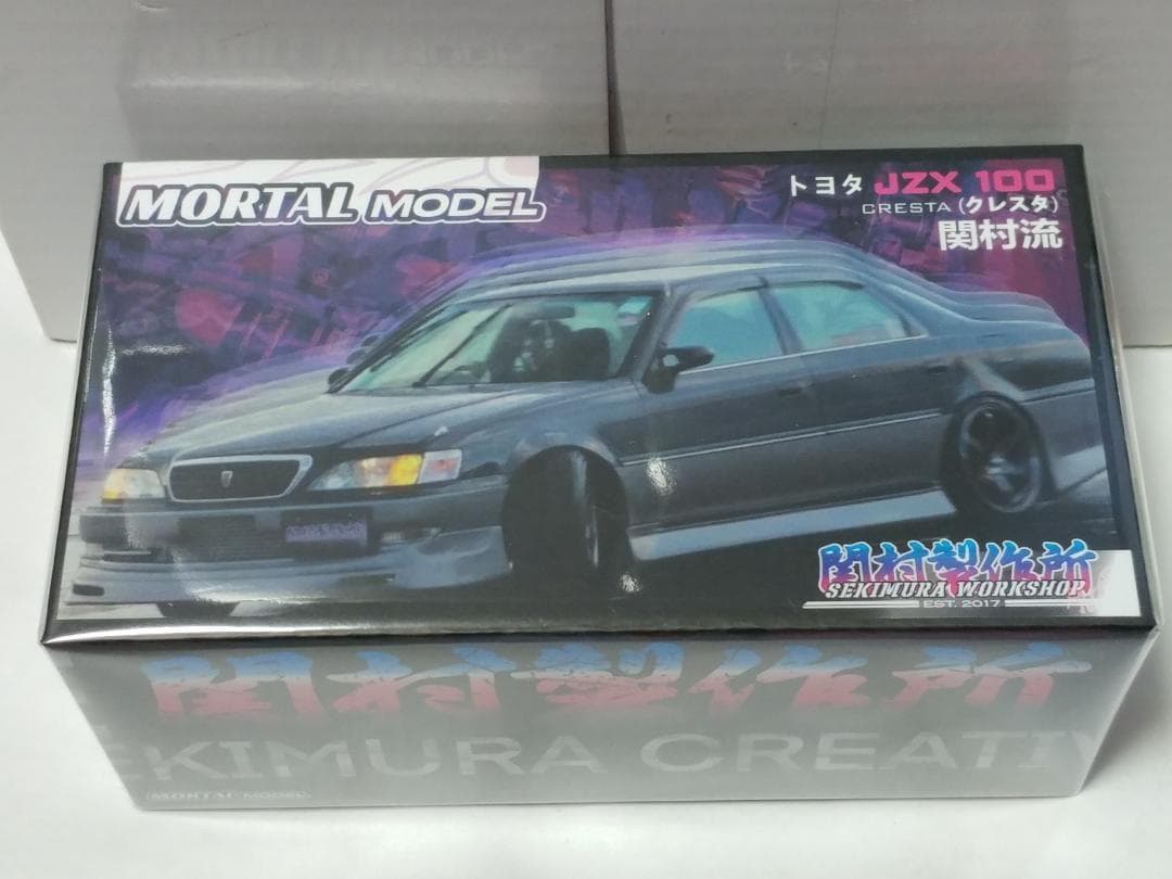MORTAL 1/64 トヨタ クレスタ カスタム ドリフト仕様 関村製作所