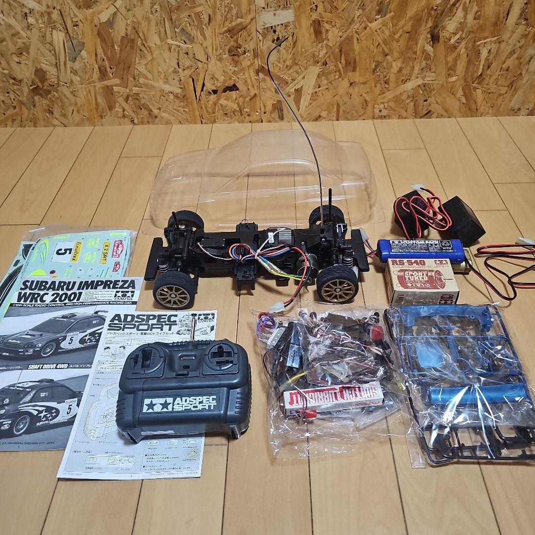 完動品★タミヤ TL-01 SUBARU インプレッサ WRC2001 ラジコン