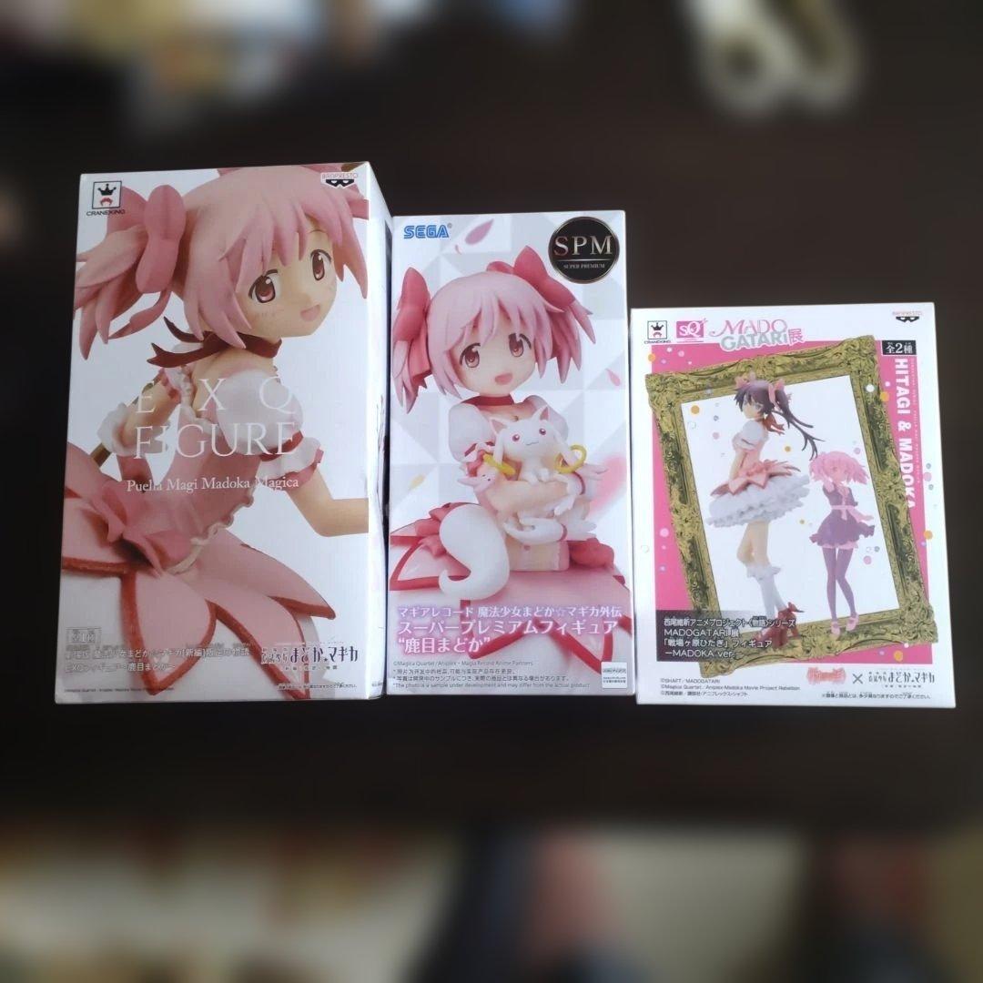 未開封　まどかマギカ✕物語　　MADOGATARI　フィギュアセット