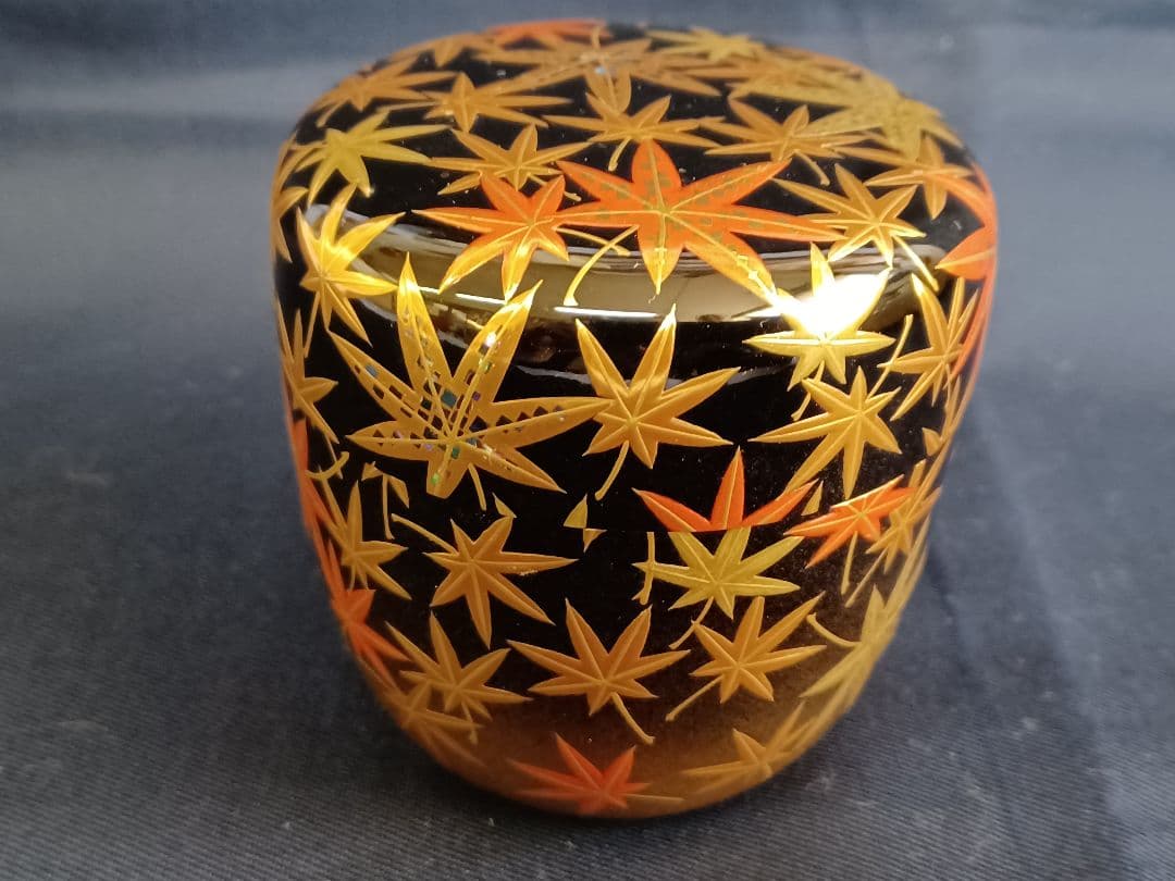 紅葉大棗　隆弘峯（岩倉隆斎）作