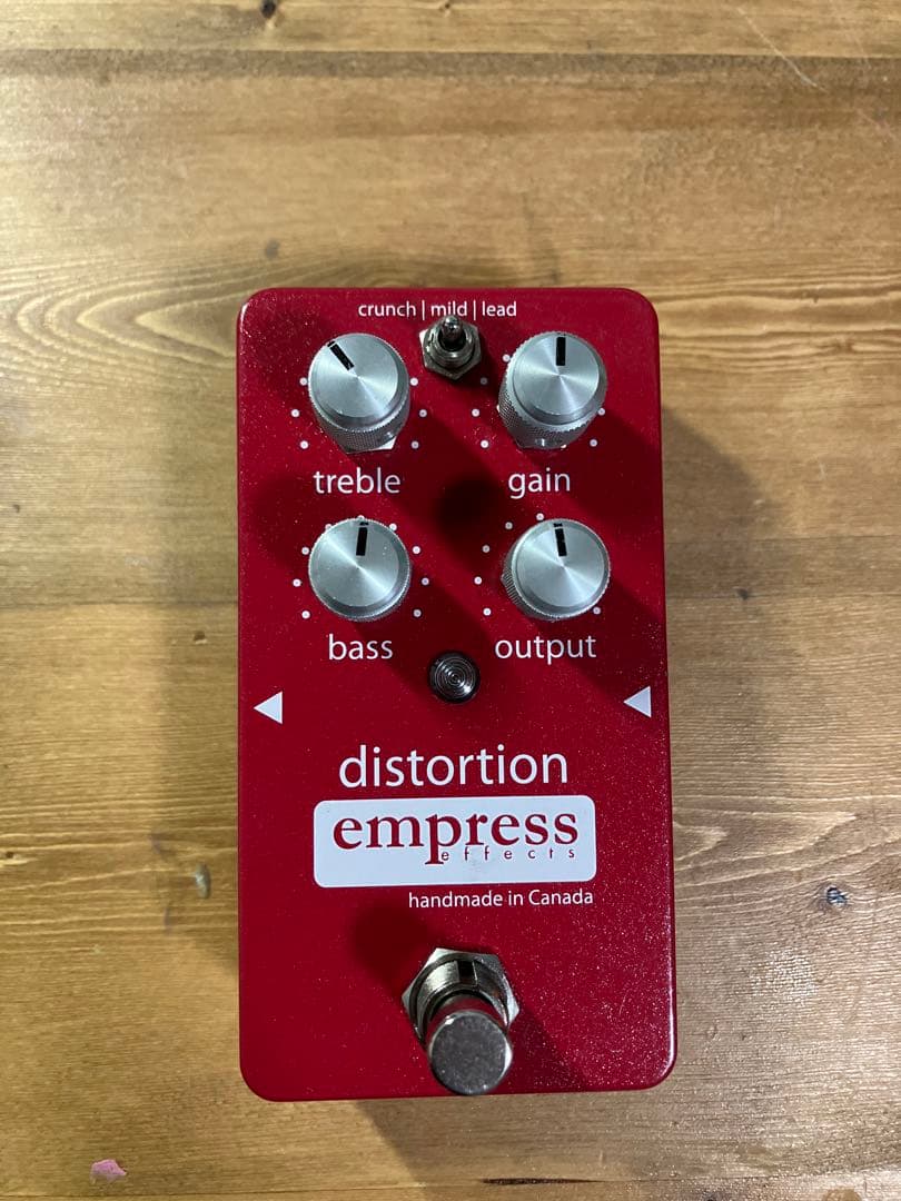 Empress Effects Distortion ペダル