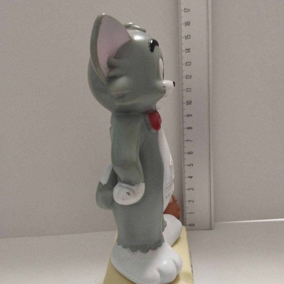 トムとジェリー　ソフビ　貯金箱　十六銀行