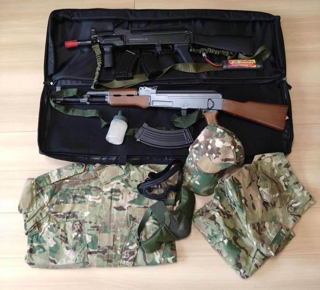 サバゲー引退　AK47セット　東京マルイ　ヴェータスペツナズ　その他備品多数