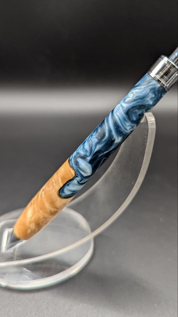 254ペン工房翌檜　レジンウッド　ハイブリッドウッド　木軸シャーペン　ボールペン