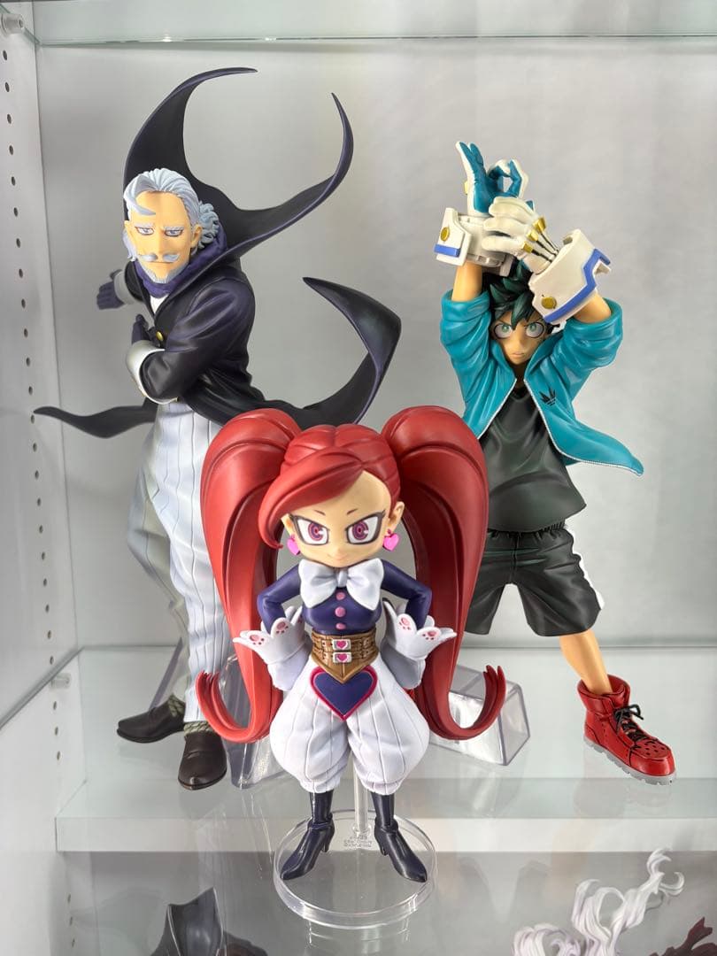 一番くじ　僕のヒーローアカデミア　開催文化祭!!　フィギュア3点