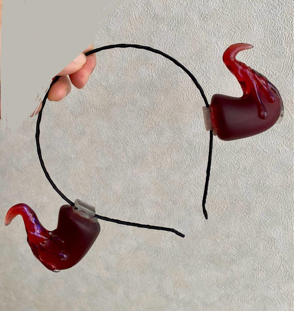 【新品未使用】リリコラム ツノカチュ/液ダレ　ブラッドレッド