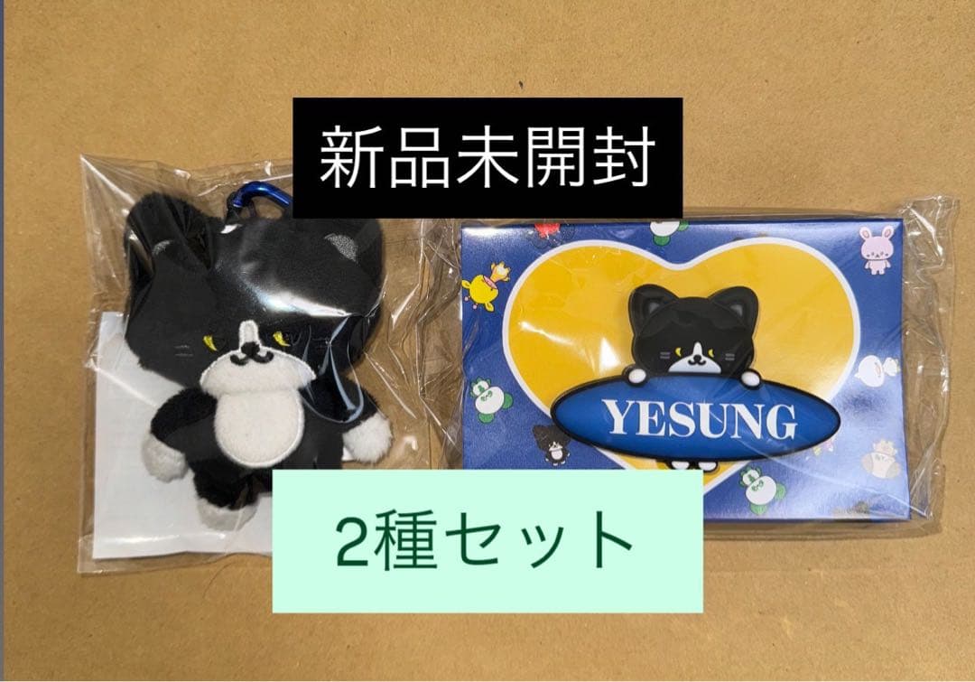 イェソン　ファンライト　ペンライトアクセサリー　ぬいぐるみキーホルダー　セット