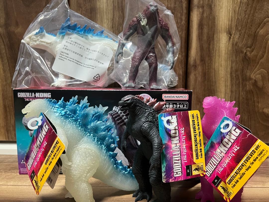 ゴジラ 新たなる帝国　セット　ムービーモンスターシリーズ