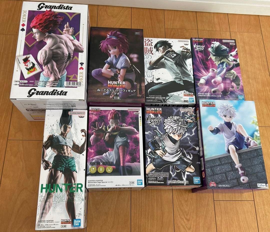 HUNTER×HUNTER フィギュア8体　まとめ