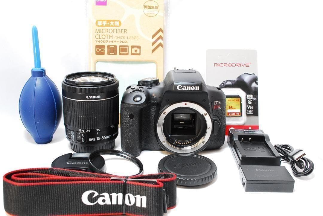 超美品✨Canon EOS KissX8i✨高性能標準レンズ 初心者◎ 一眼レフ