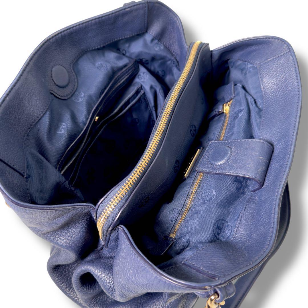 《美品》レア品 トリーバーチ ショルダーバック オールレザー チェーン 収納