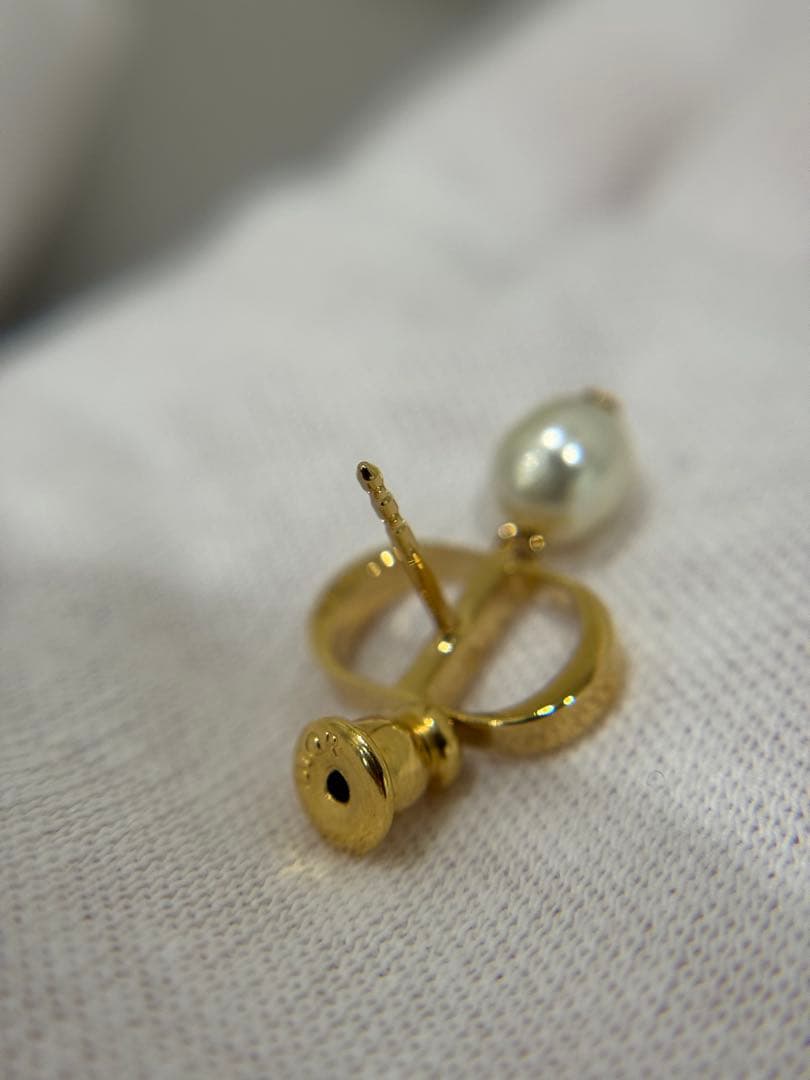 ★【極美品】Christian Dior ディオール ピアス ゴールド★