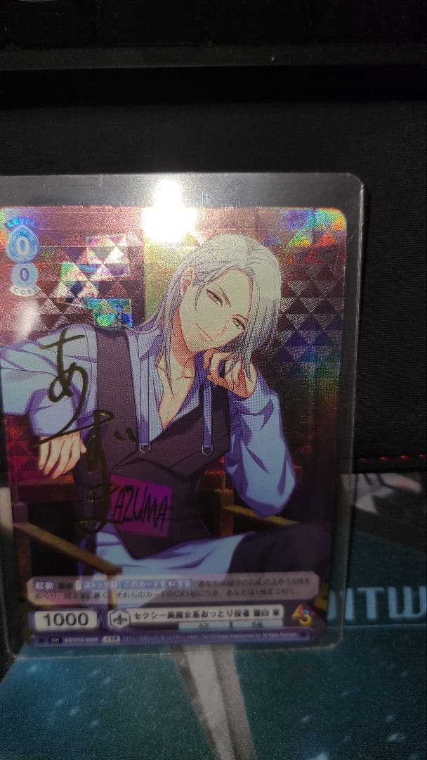 ヴァイスシュヴァルツブラウ 雪白東 サイン