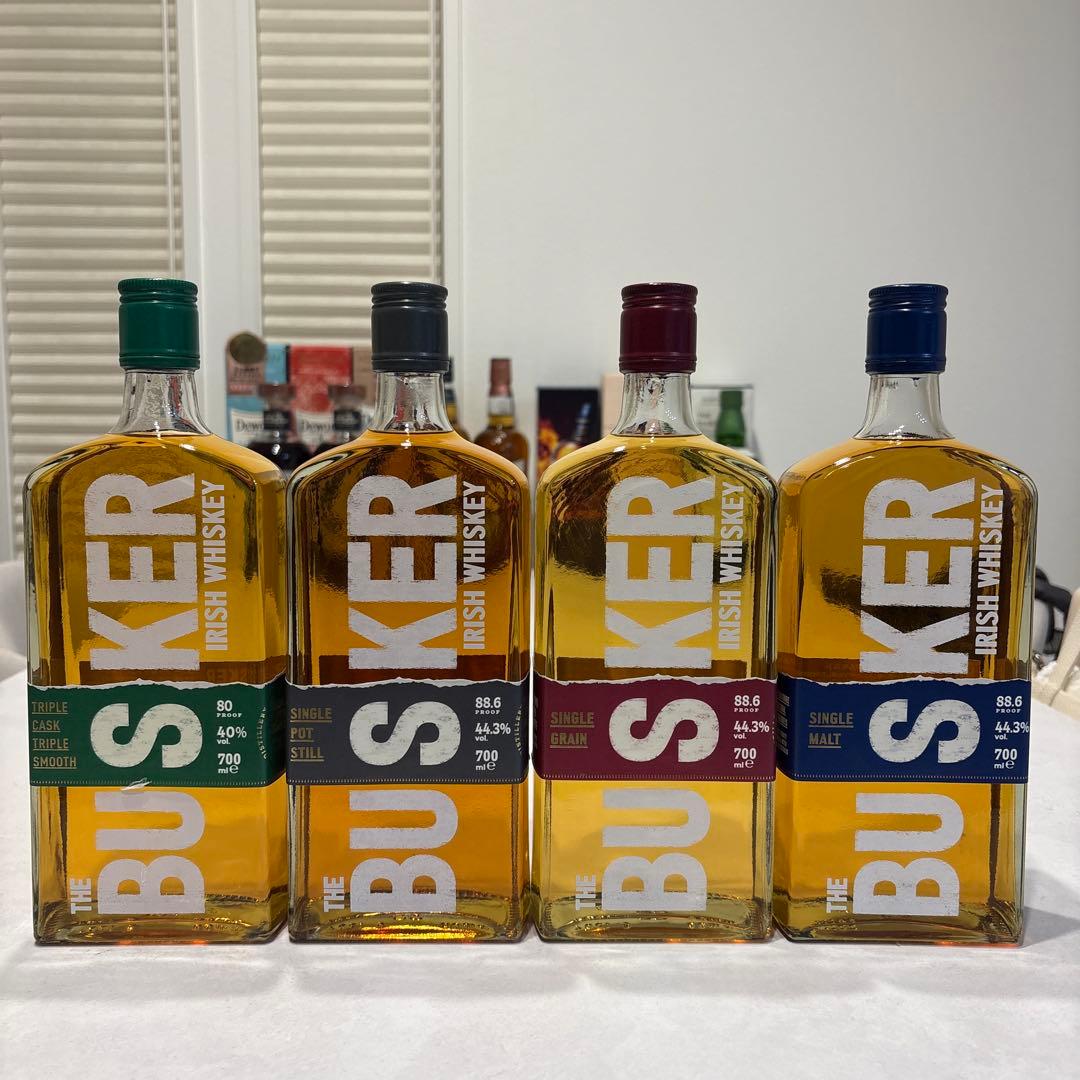 THE BUSKER バスカー旧ラベル　ウイスキー 4本セット