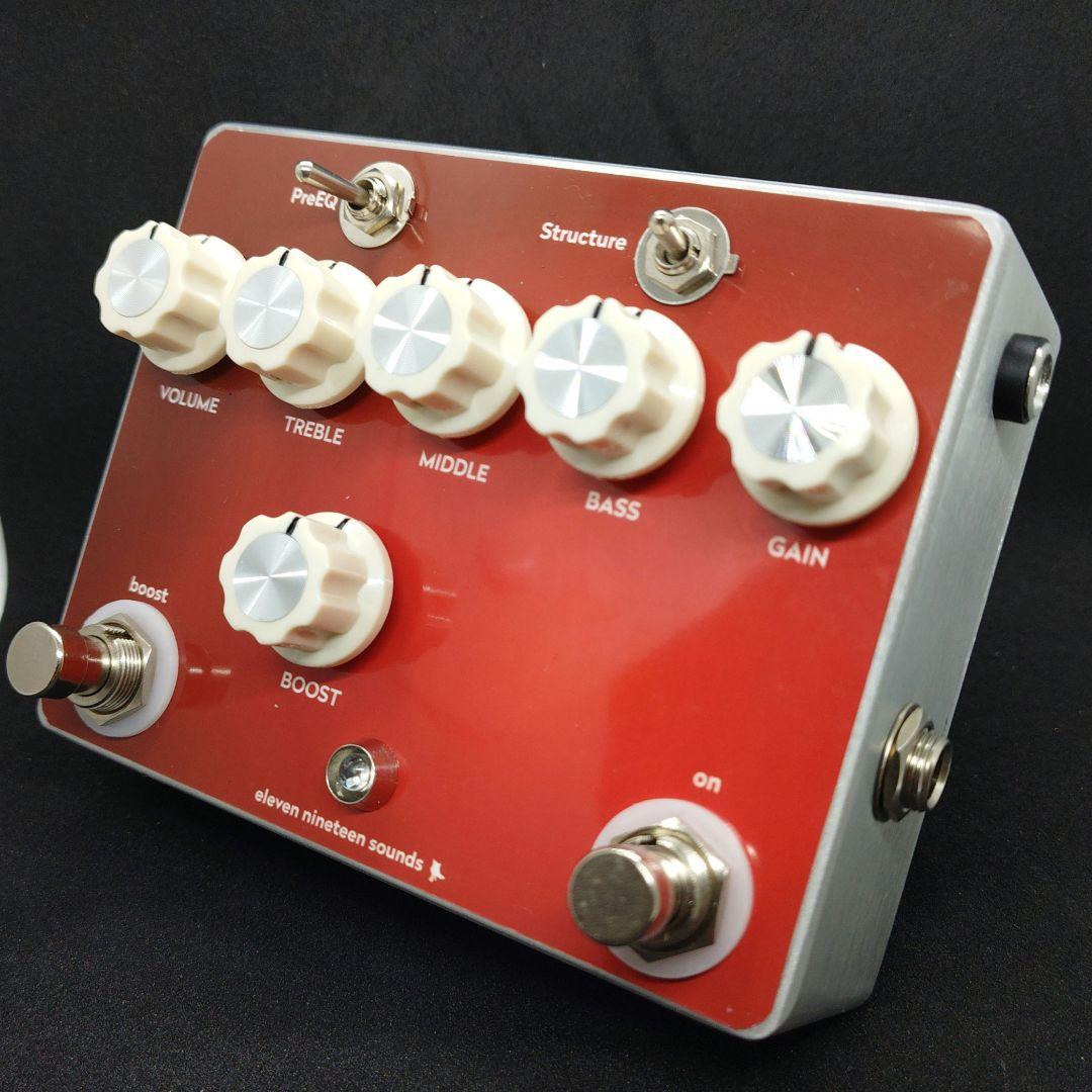 【ハンドメイドエフェクター】BOGNER EcstasyRed風ディストーション