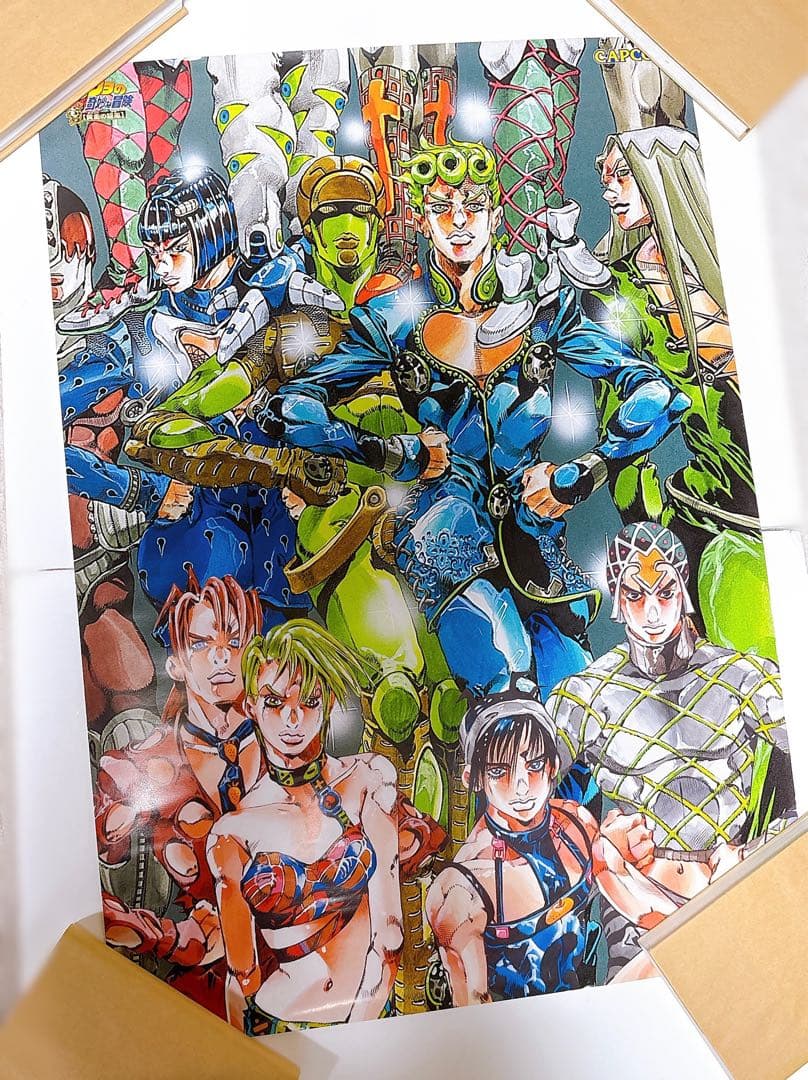 ジョジョの奇妙な冒険 ポスター 非売品　黄金の旋風 特典B2ポスター
