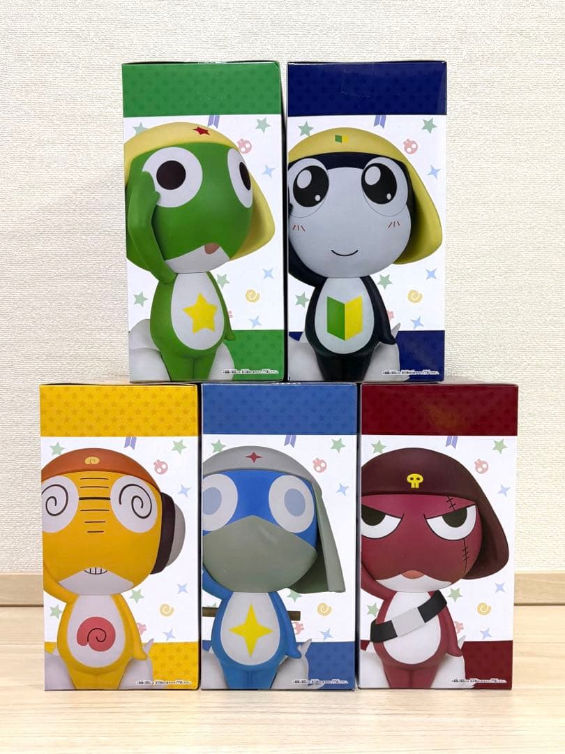 新品未開封 ケロロ軍曹 おおきなSOFVIMATES 5種コンプセット