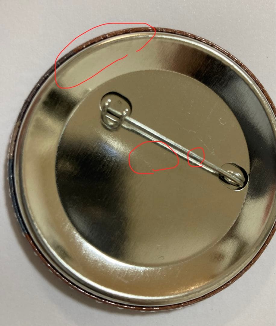 いんく　りもこん　10万人記念　缶バッジ