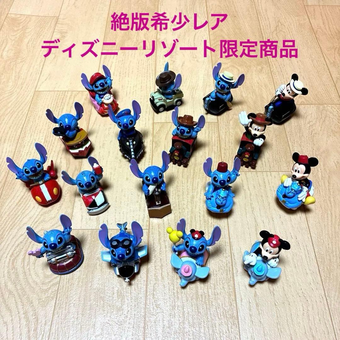 ディズニーリゾート限定 プルバックカー　17台セット