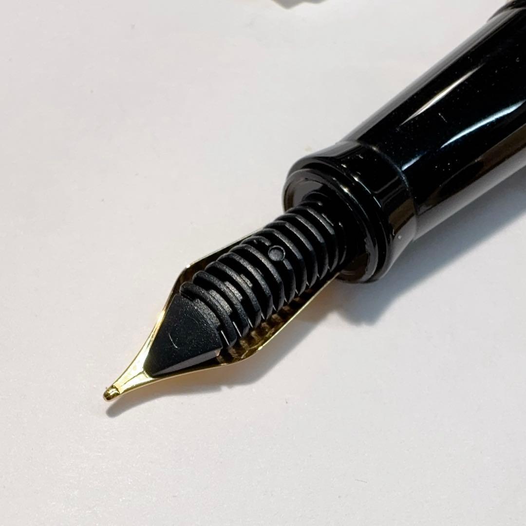 【稀少品】■天然素材 水牛角軸 万年筆 M 中字 Jowoペン先 新品■