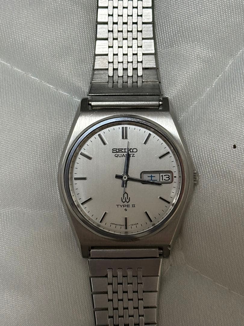 セイコー タイプⅡ 美品です 電池新品 ガラスきれい