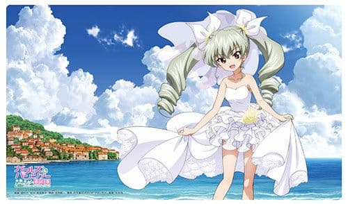 ガールズ＆パンツァー　ラバーマット　デスクマット　アンチョビ　ウエディング